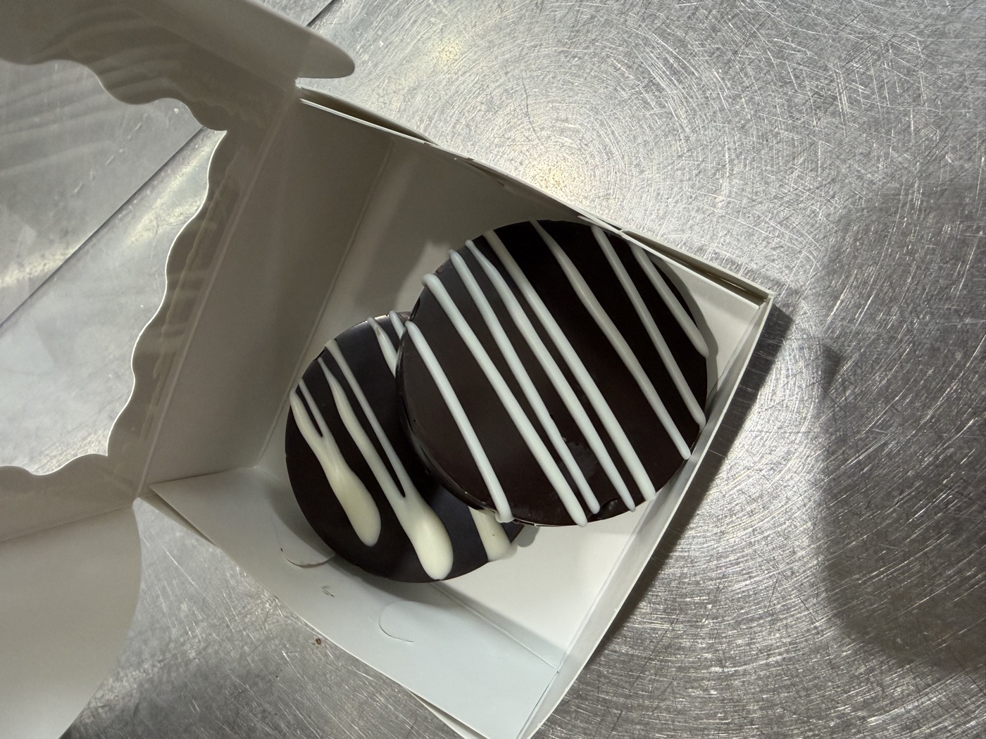 Peppermint Patties in dark chocolate
